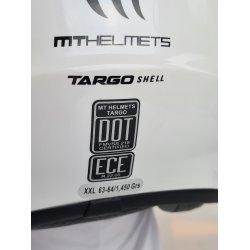 MT Integral Full Face Helmet, Targo White