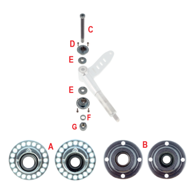 OTK Castor-Camber Discs