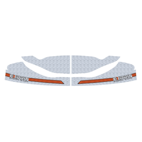 Exprit Kart M6 Front Stickers, 2022-2024
