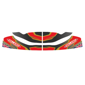 Gillard Kart M10 Front Stickers, 2022
