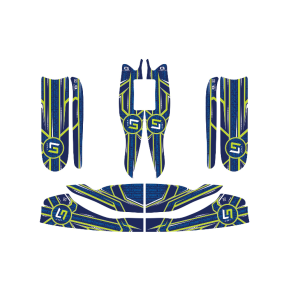 LN Kart M10 Sticker Set, 2022