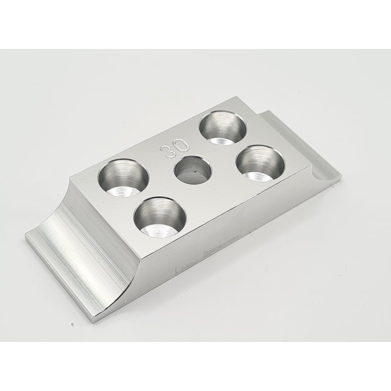 Underfald 30 x 92 mm, Let Aluminium