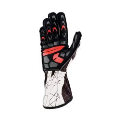 OMP KS-2 ART Gloves, White-Black 