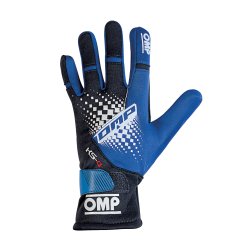 OMP Gloves KS-4, Blue-Black