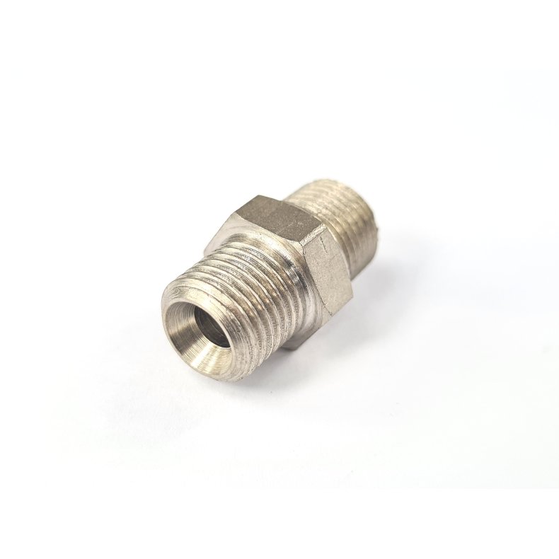 OTK Lige connector for bremseslange M10 x 1-1/8"