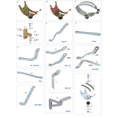OTK Beslag til Udstødning
