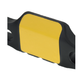 Nummerplade Klistermrke, Krystal Gul, OTK 