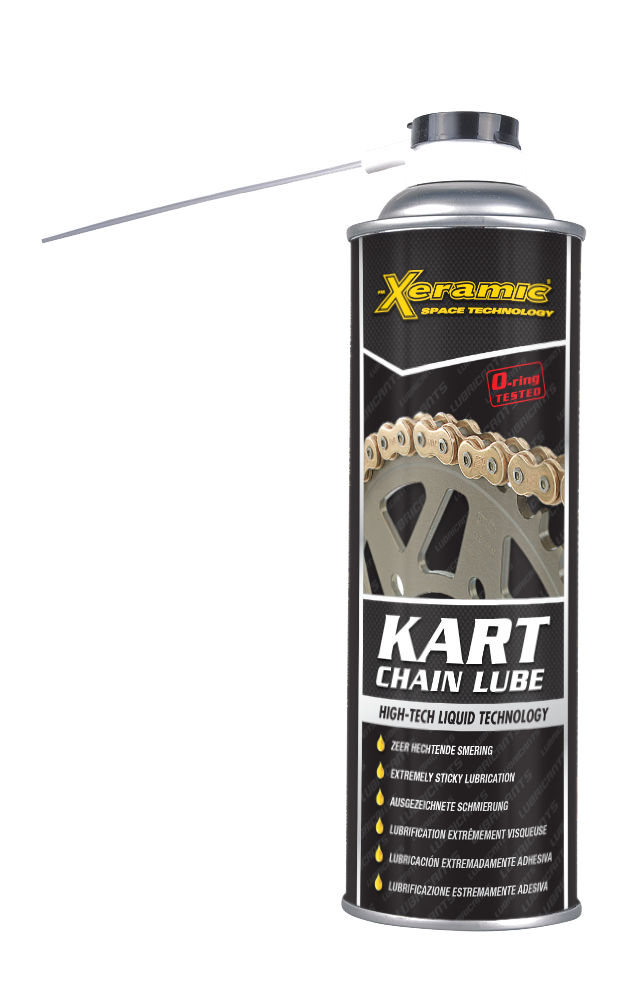 Xeramic Kart Chain Lube, 500ml Data, Chains, Sprockets, Oil, Tires